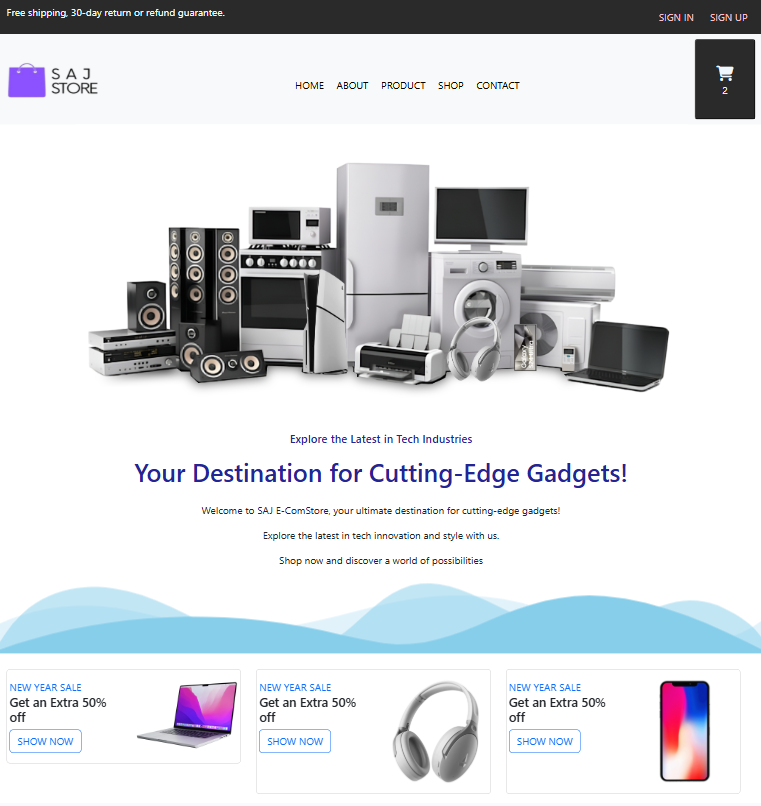 E-Commerce Store Preview